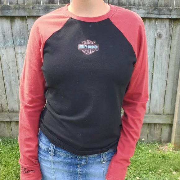 Harley-Davidson long sleeve raglan - Picture 4 of 4